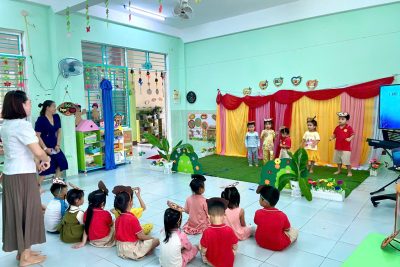 Nhằm chào mừng kỷ niệm 42 năm ngày nhà giáo Việt Nam 20/11. Trường mầm non Phổ Minh tổ chức hội thi giáo viên dạy giỏi cấp trường .